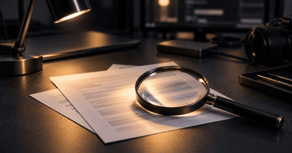Dokumentforfalskning: tekniske tegn i Office- og PDF-filer