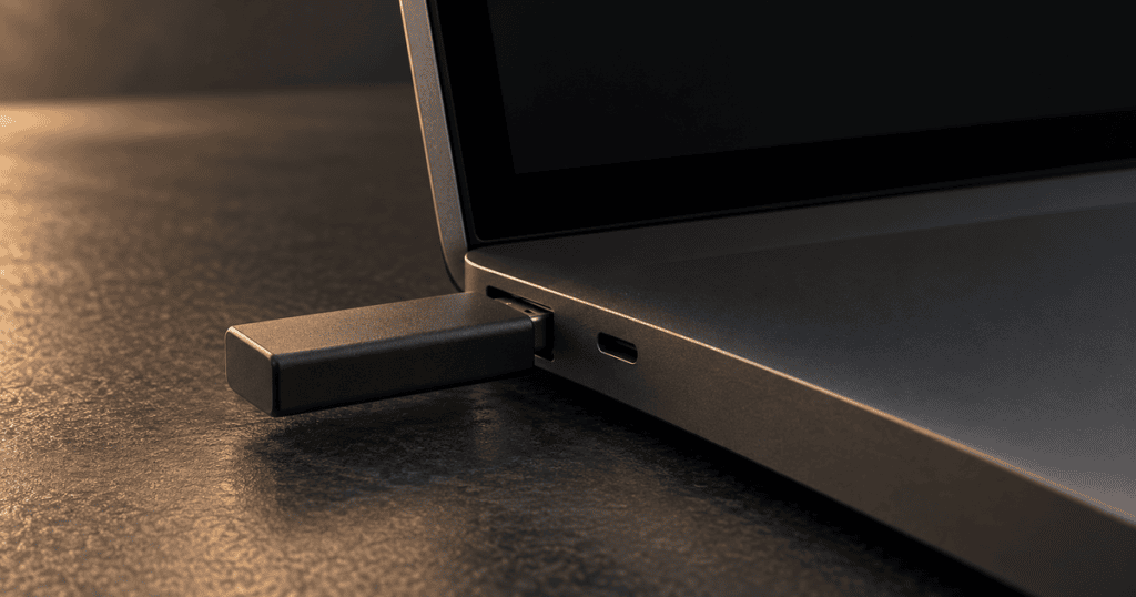 Portable programmer og opstart fra USB: spor efter brug